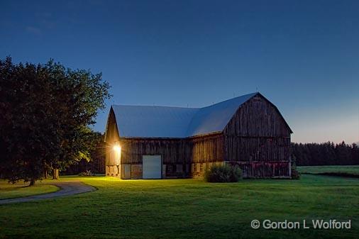 Barn At First Light_20620-2.jpg - Photographed at Port Elmsley, Ontario, Canada.